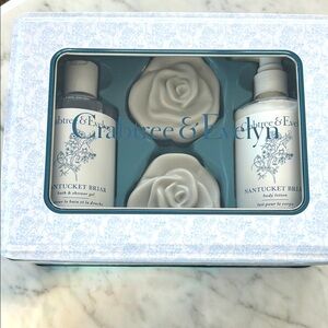 NWT Crabtree & Evelyn Bathroom Must Have Nantucket Set